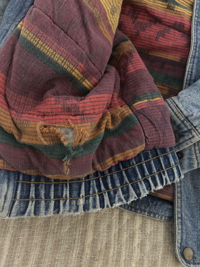 Levi's デニムジャケット ストライプ柄