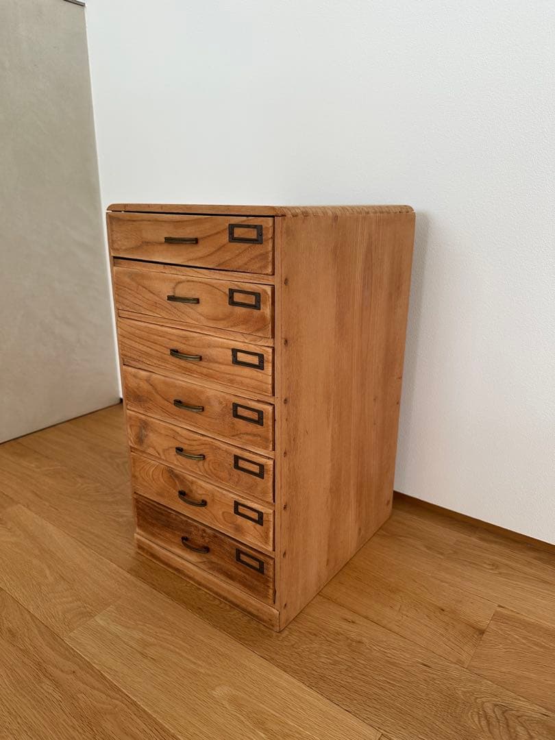 小引き出し 7段 古道具小物入れ