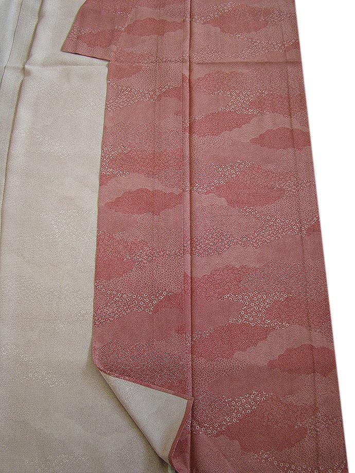 美品 夏物 お茶事に最適 駒絽の3本絽 江戸小紋(正絹)仕立上り