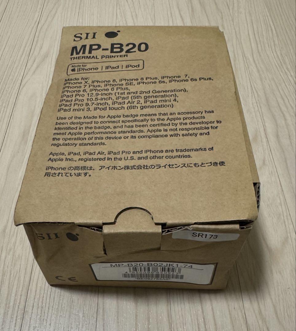 新品未使用品サーマルプリンターMP-B20 クレジットカードプリンター