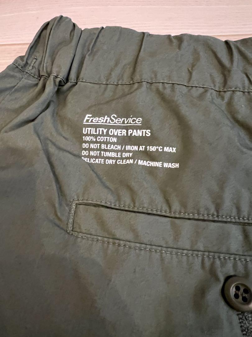 fresh service フレッシュサービス　ユーティリティオーバーパンツ
