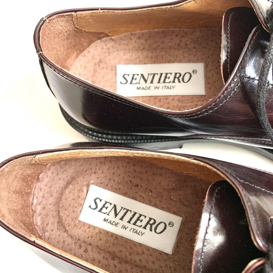 美品❗️ SENTIERO イタリア製 ストレートチップシューズ