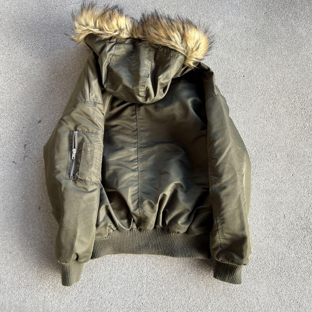 ジャケット・アウター archive n-2b flight jacket real fur