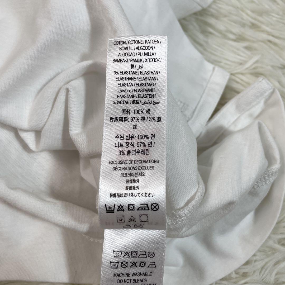 美品 バーバリー Tシャツ ホワイト