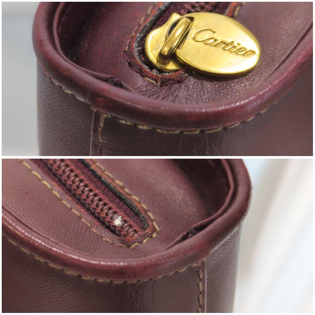 Cartier カルティエ マストライン トートバッグ 舟形 カード付き