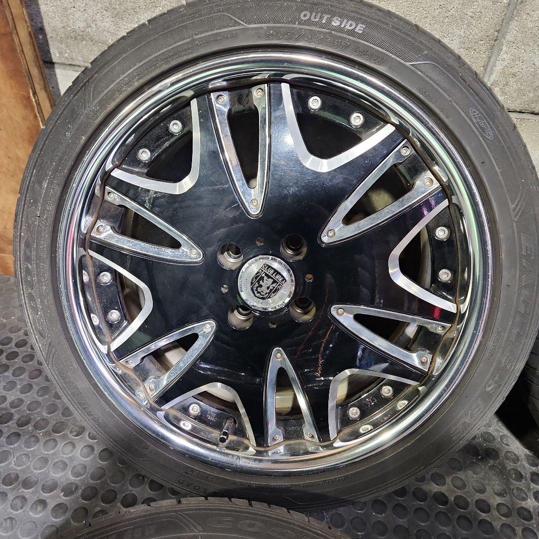205/45R17 外品アルミホイール付き 4本セット 205/45R17 外品アルミホイール付き 4本セット