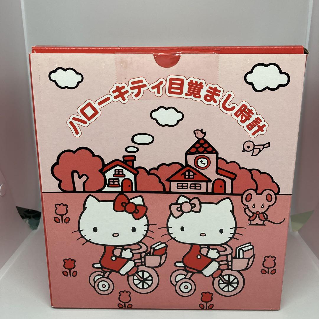 【激レア新品】ハローキティ　目覚まし時計　ジオラマ　レア　レトロ　箱付き