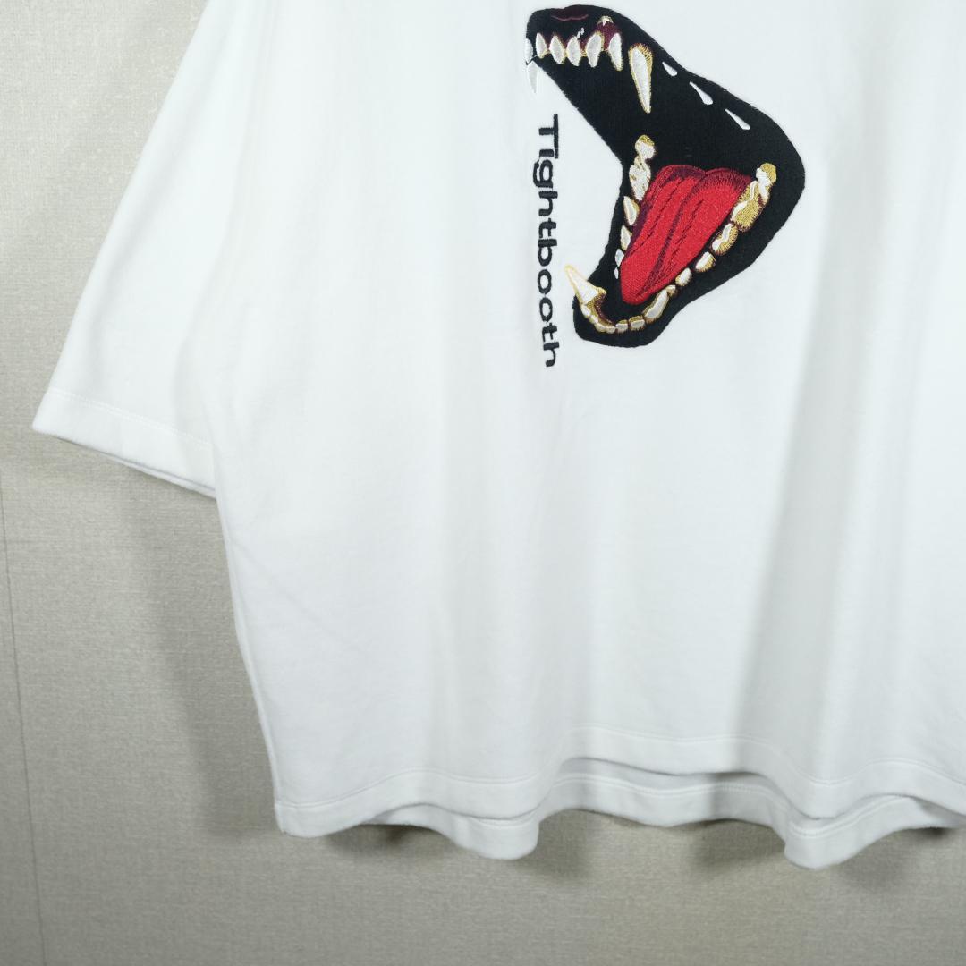 TIGHTBOOTH BITE VELOUR 7分丈 ベロア Tシャツ M