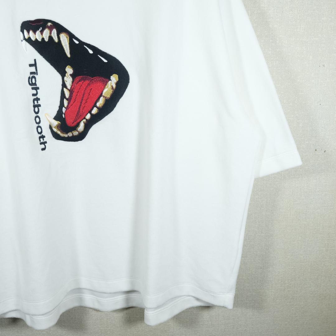 TIGHTBOOTH BITE VELOUR 7分丈 ベロア Tシャツ M