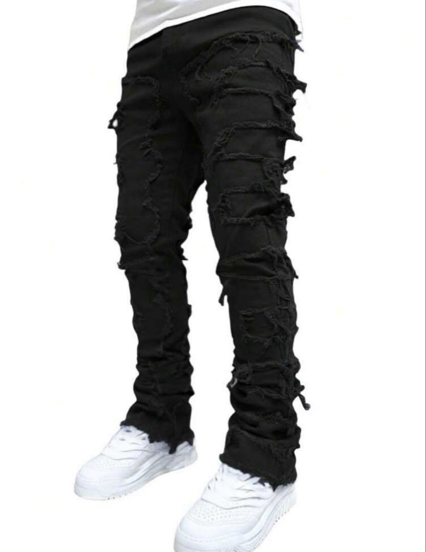 国内入手困難　黒ジーンズ trapstar mnml AMIRI