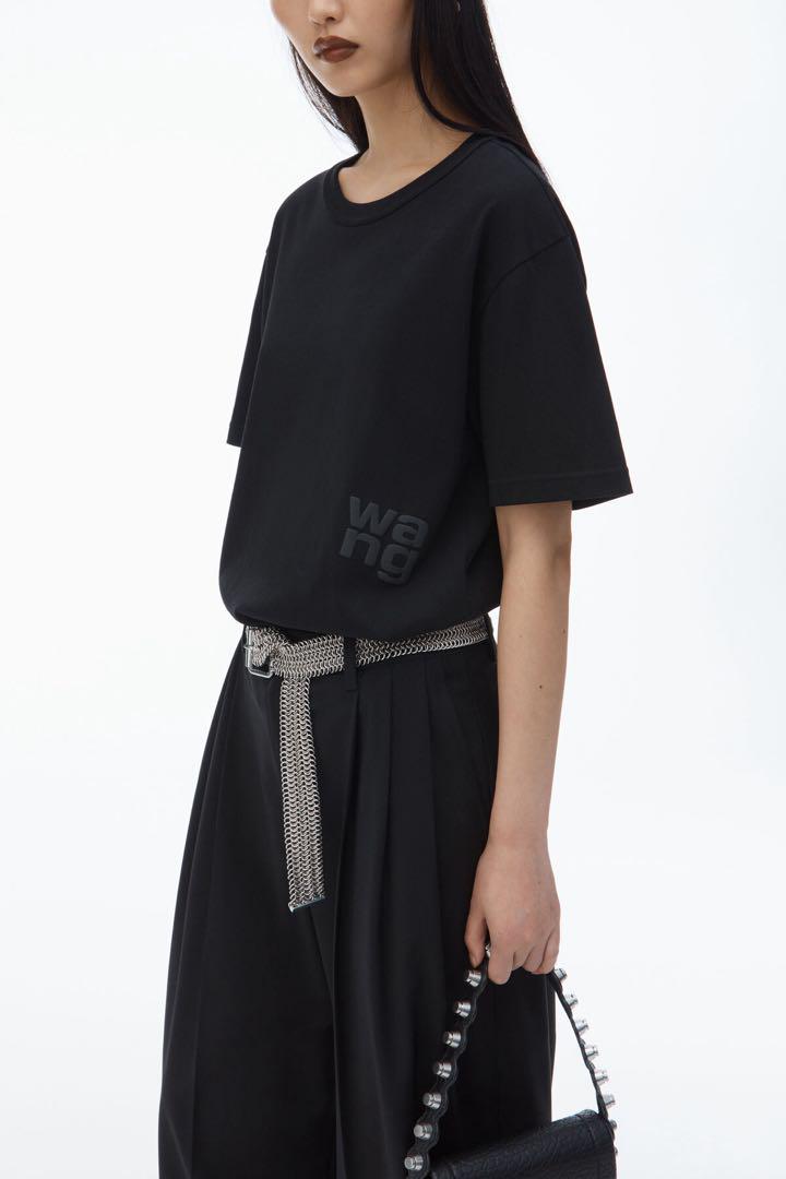 alexanderwang ロゴ Tシャツ コットンジャージ アレキサンダーワン