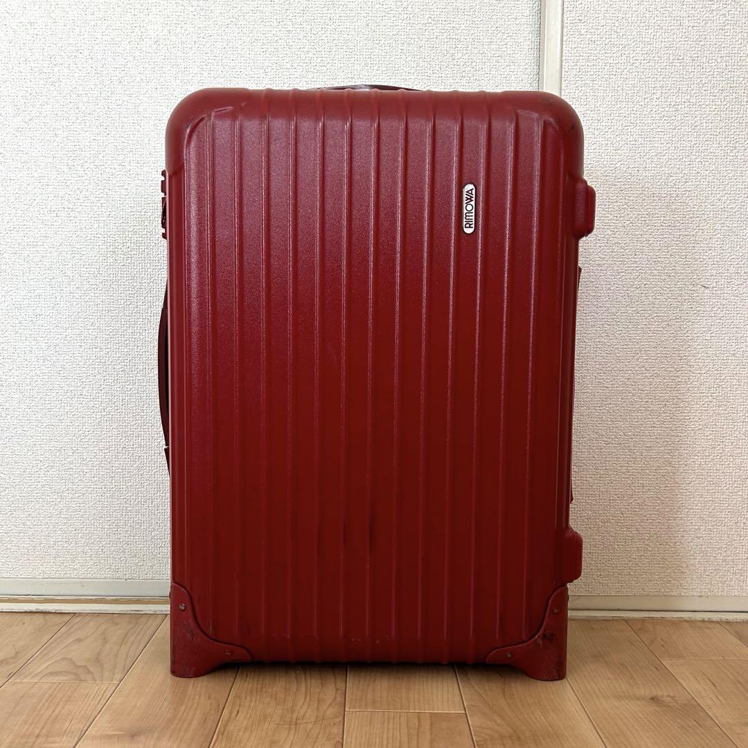 リモワ RIMOWA サルサ レッド 2輪 機内持ち込み可能 32L