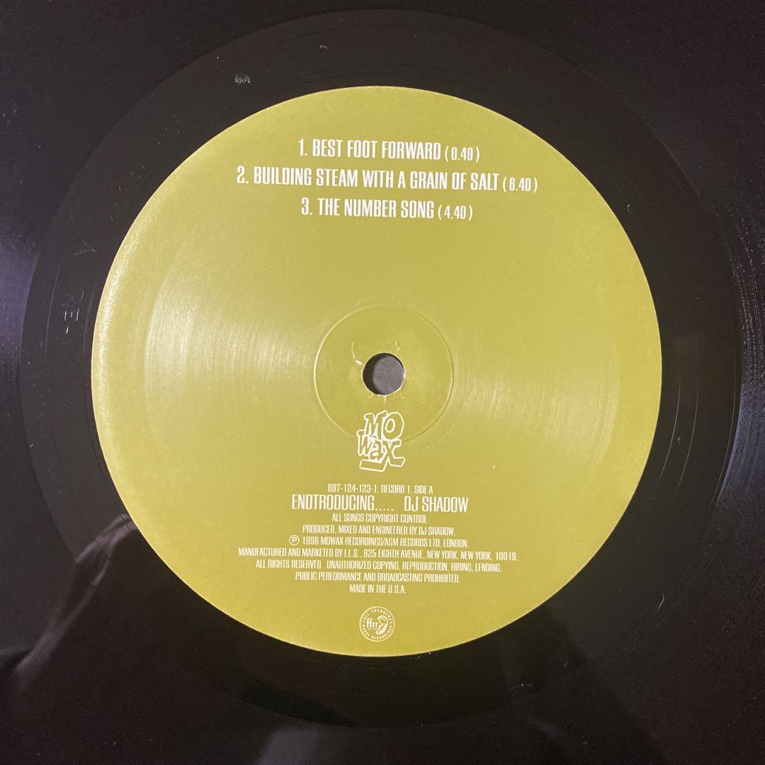 【廃盤】DJ Shadow / Endtroducing.....（2LP）