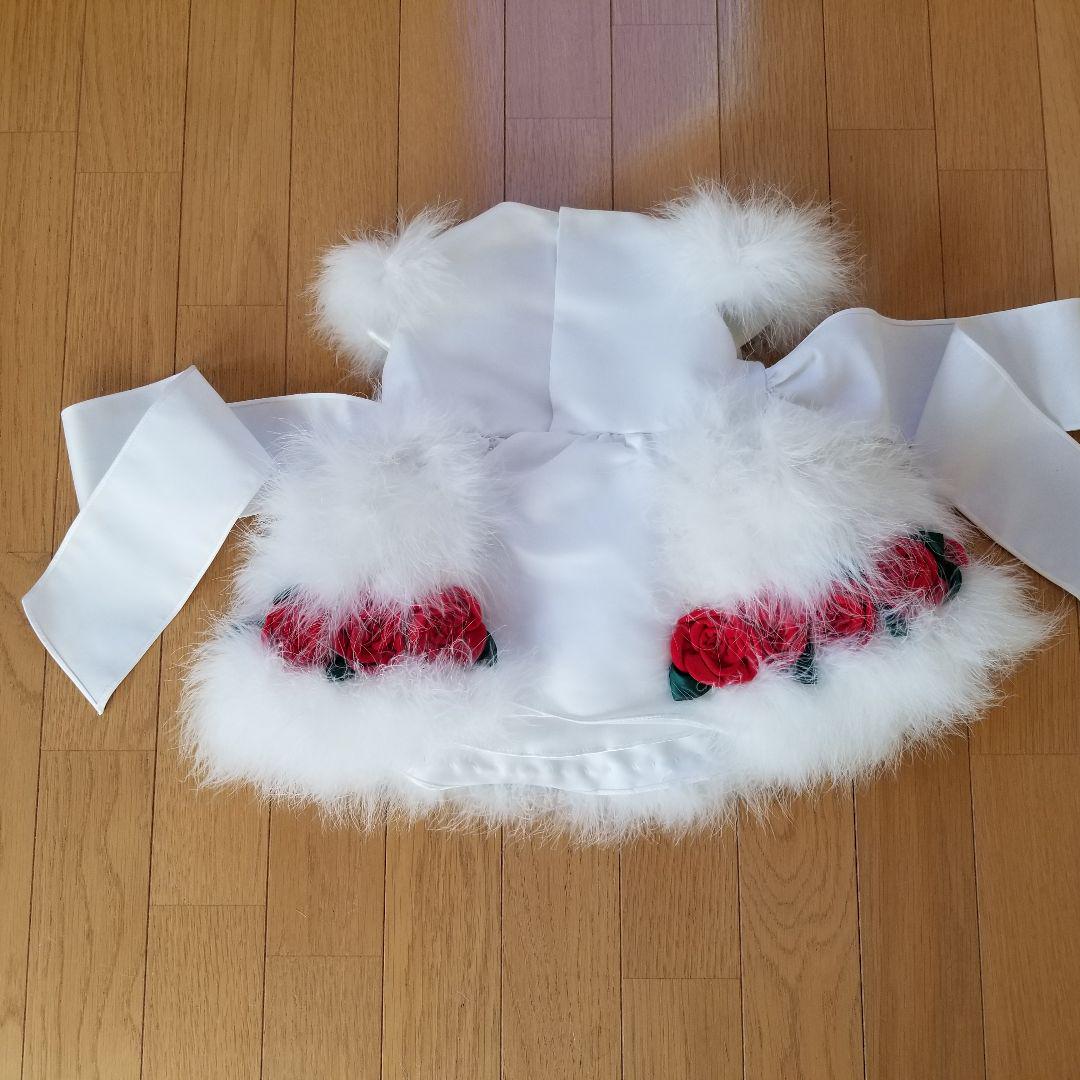 ベビードレス 80cm　カチューシャ付き