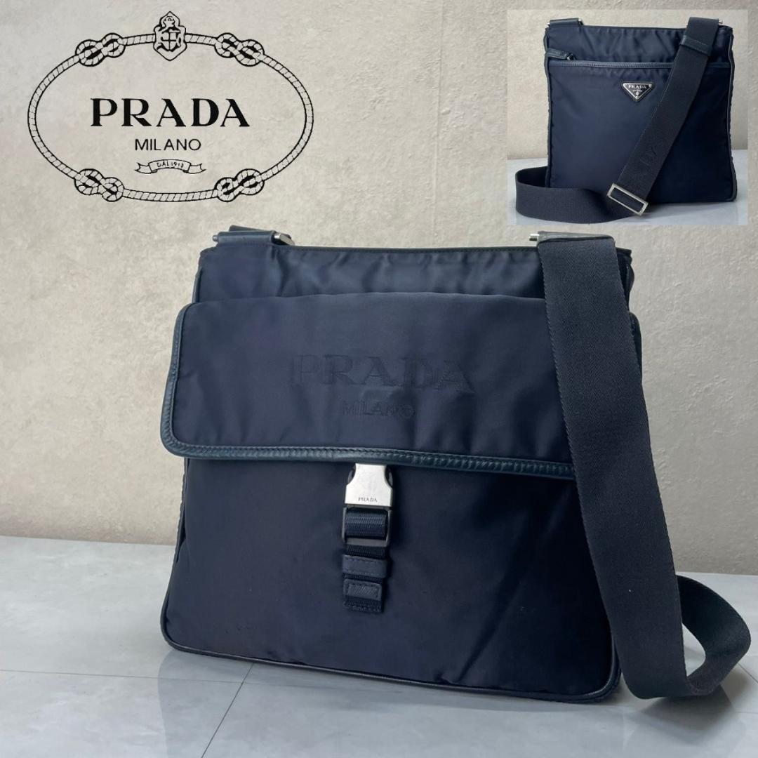 PRADA ショルダーバッグ プラダ サフィアーノ 2VH269 近年モデル