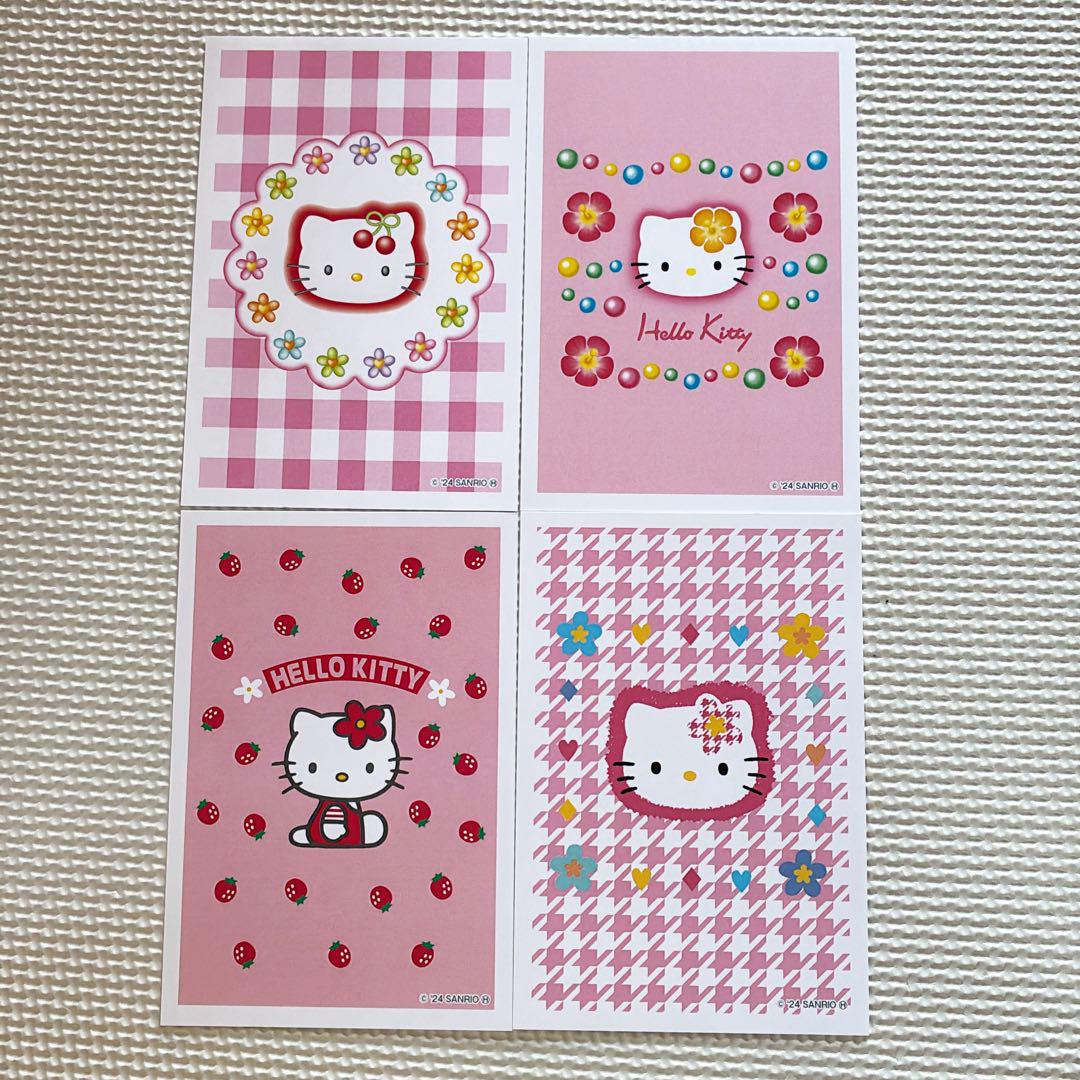 【残りわずか】 ハローキティ ポストカード 4枚セット - メルカリ その他