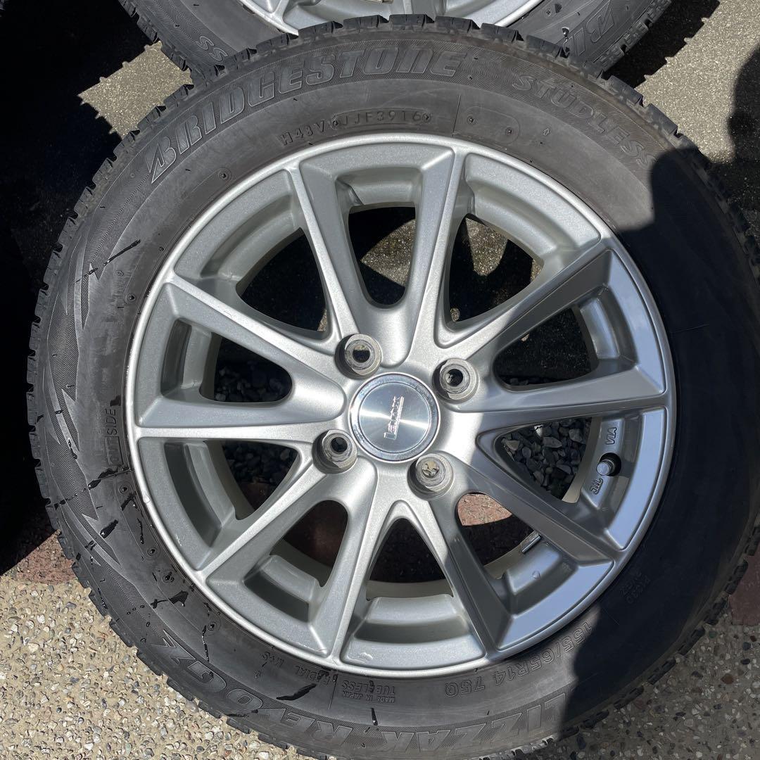 ブリジストン スタッドレスタイヤ 155/65R14