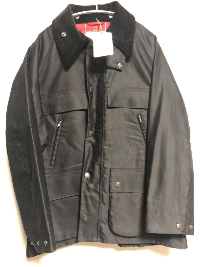 未使用 22AW 別注 BEDALE デッキジャケット ブラック 36 S 黒