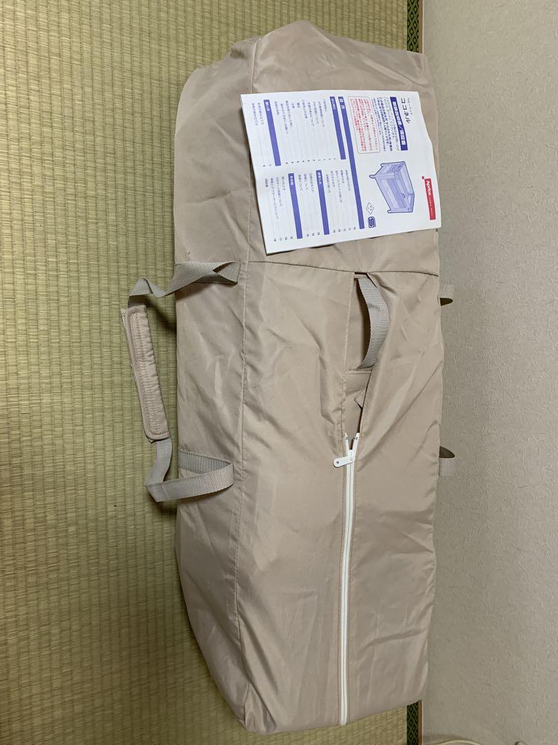 折りたたみベビーベッド アップリカ ココネル　(名古屋市内対面受け渡し)