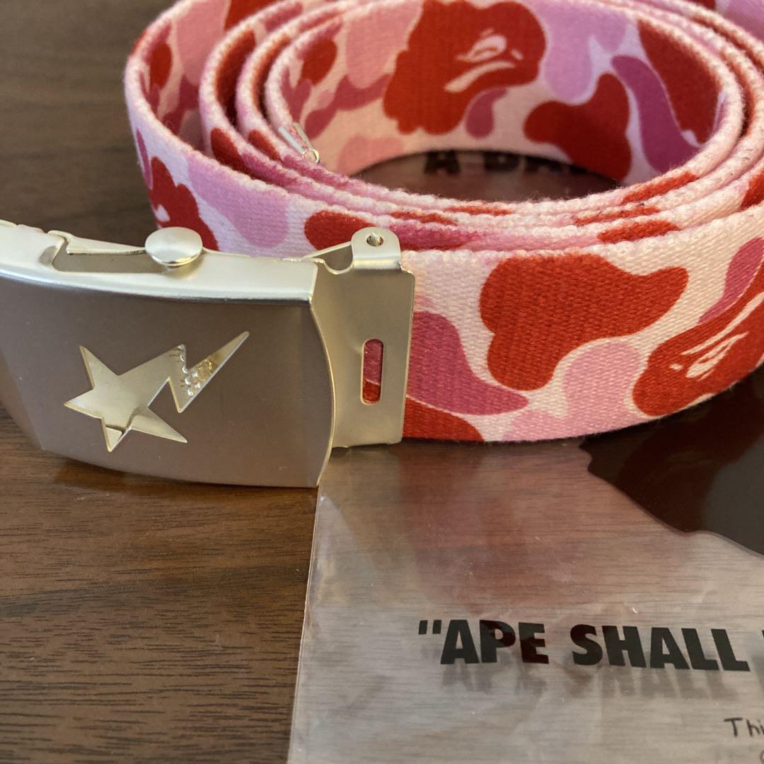 a bathing ape BAPE ア ベイシングエイプ ガチャベルト