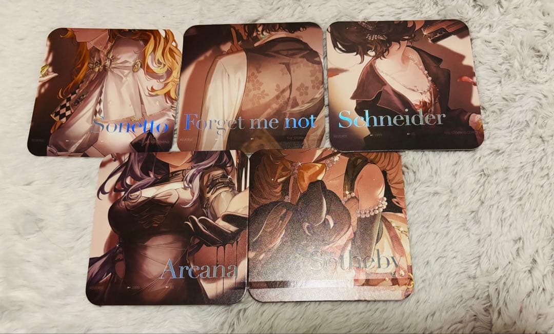 リバース1999 特典 c103 コースター コミケ103 缶バッジ アクスタ新品、♥