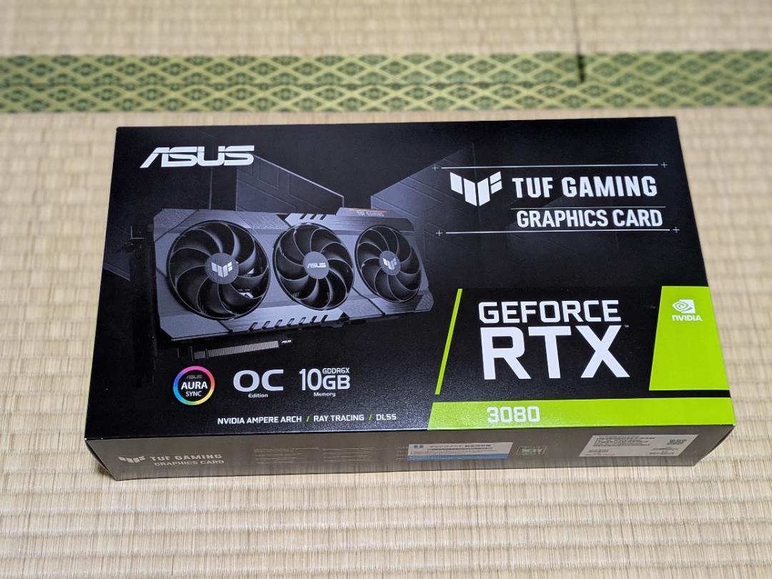 グラフィックボード・グラボ・ビデオカード ASUS TUF RTX 3080 OC 10GB