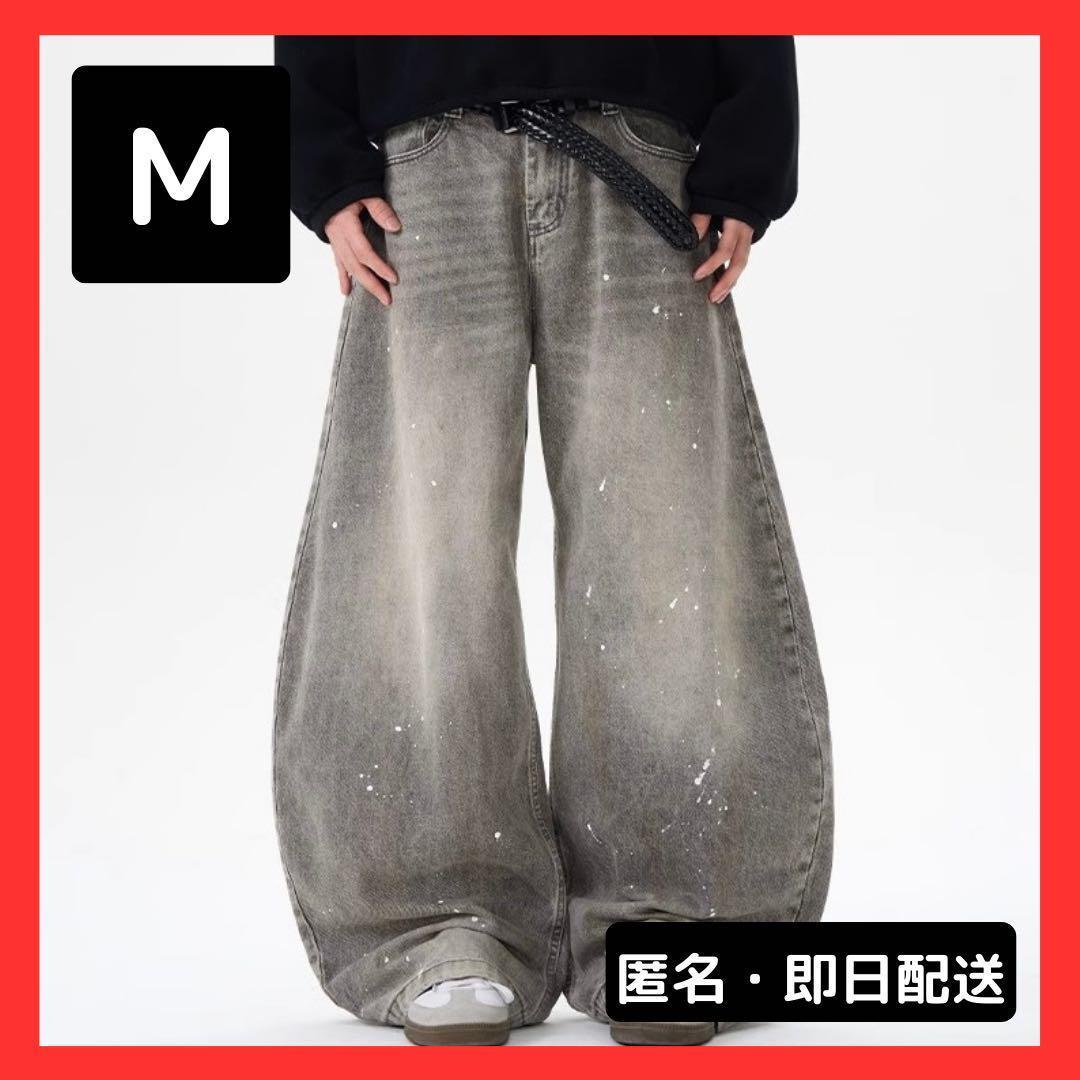 新品】バギーデニムワイドacne studios M - メルカリ