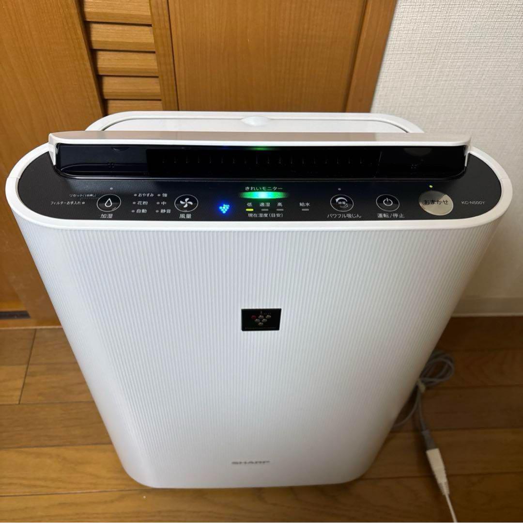 SHARP 加湿空気清浄機 KC-N500Y-W
