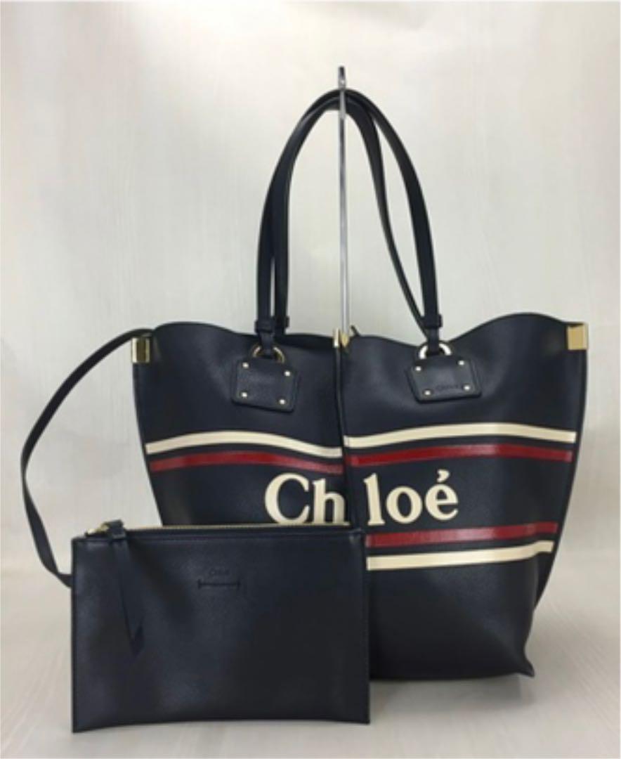 お値下げ！Chloe バック ネイビー