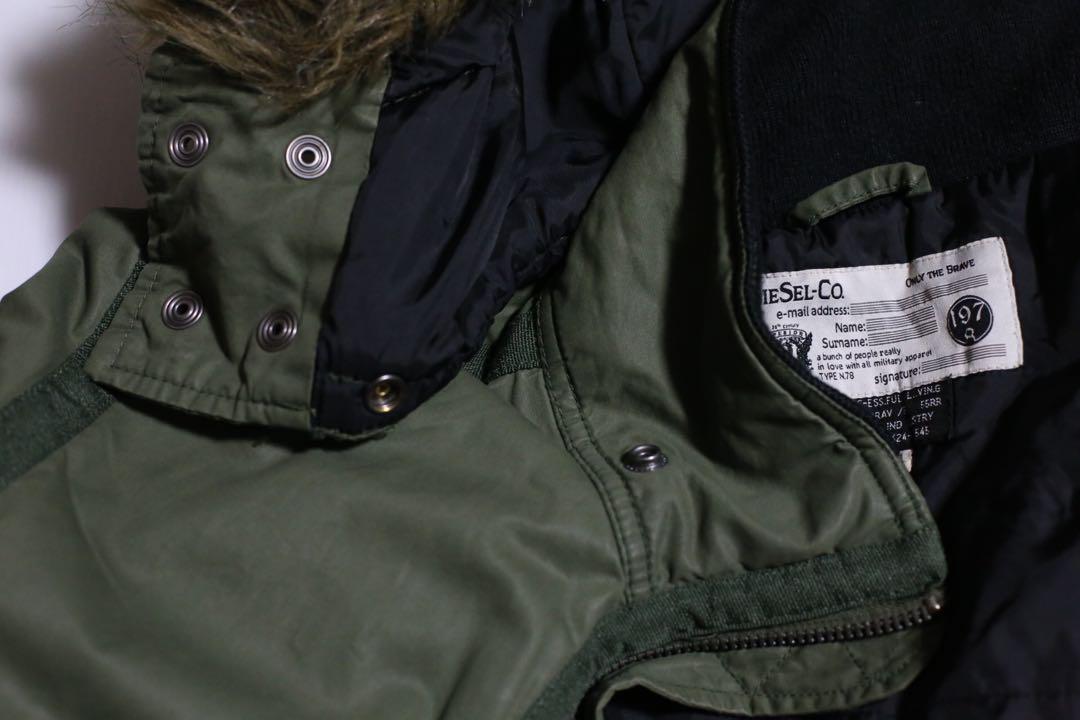 ジャケット・アウター 00s DIESEL n-2b flight jacket