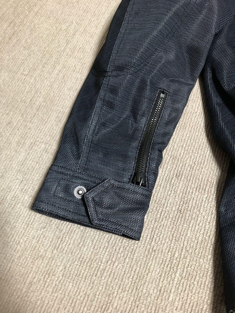 KUSHITANI フルメッシュパーカージャケット 黒 Lサイズ K-2337