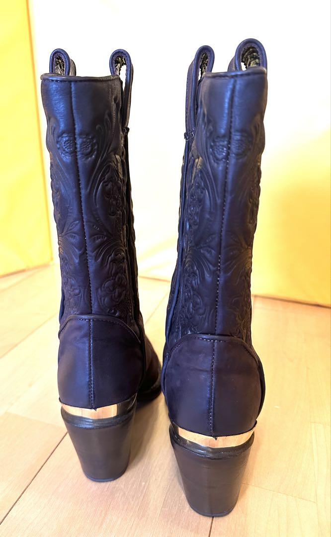 クラシック 美品 銀座かねまつ インポートブーツ341/2 靴