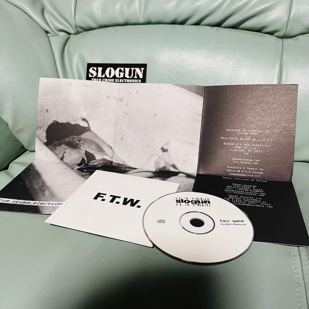 SLOGUN fair game  +ART card付きパワエレ　レアCD