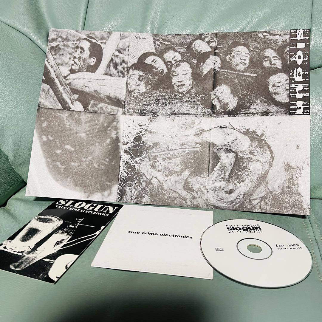 SLOGUN fair game  +ART card付きパワエレ　レアCD