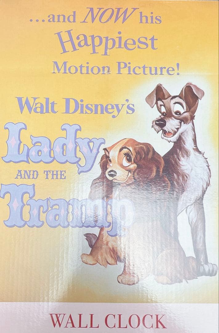 ディズニーストア レディ 70周年 時計 ライトアップ