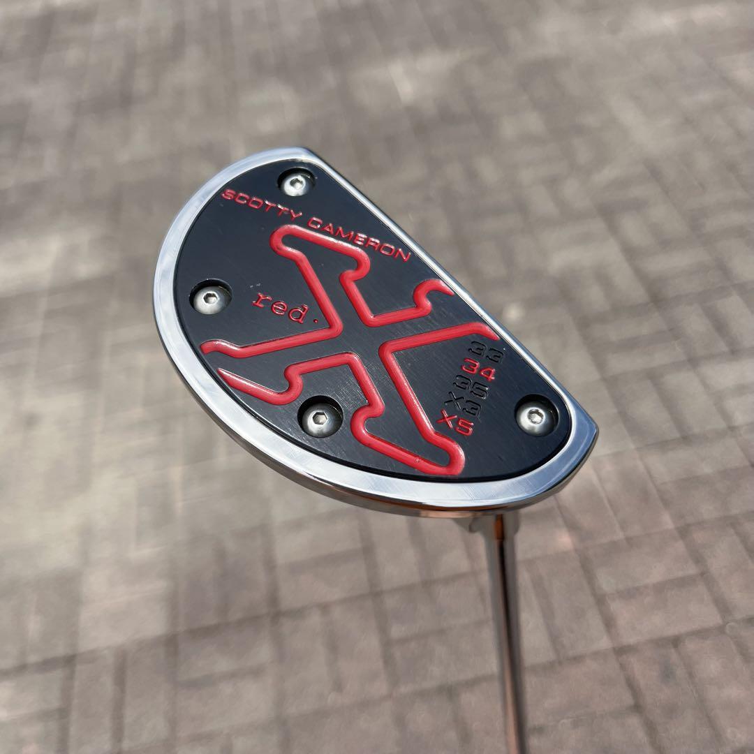 スコッティキャメロン red・X5 ツイストネック ミラーフィニッシュ 極美品