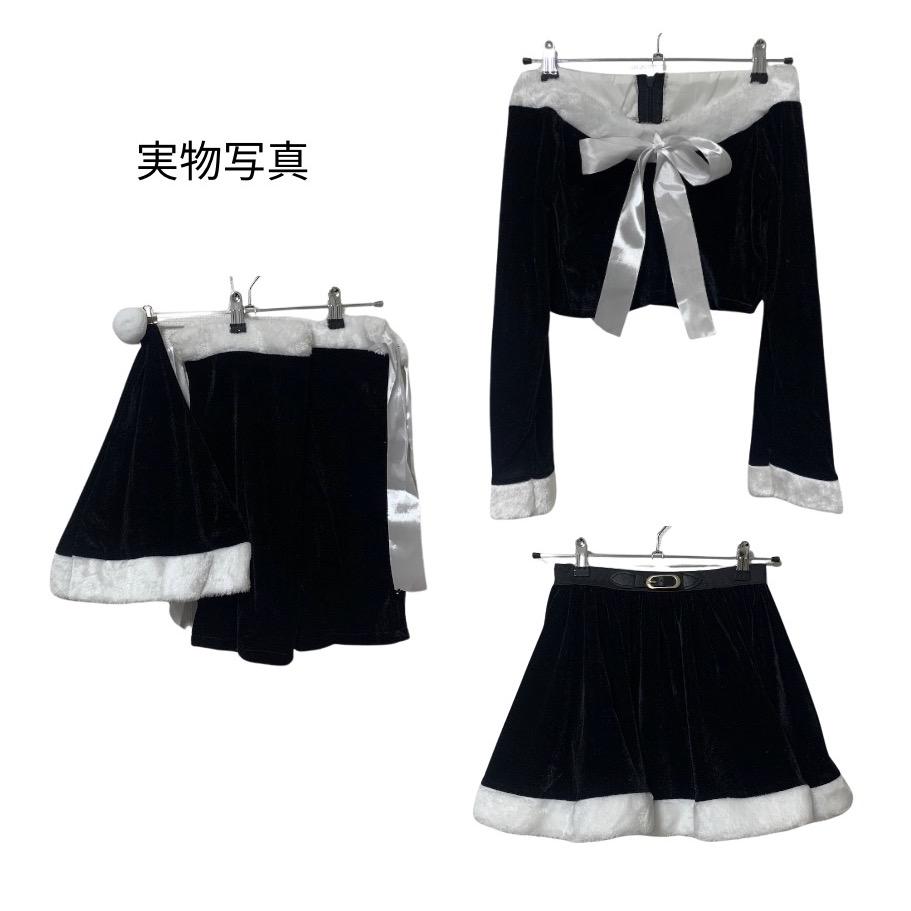 △即発送⭐️新品 タイムセール ブラックサンタ サンタコス クリスマス 黒 長袖 正規 品ホビー・楽器・アート - □即発送⭐️新品 タイムセール