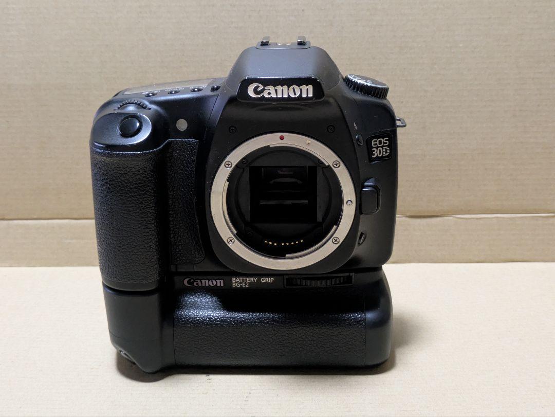 ★訳アリの美品★ キャノン EOS 30D ボディ+ バッテリーグリップ CANON EOS 30D ボディ/BG-E2 バッテリーグリップ - メルカリ