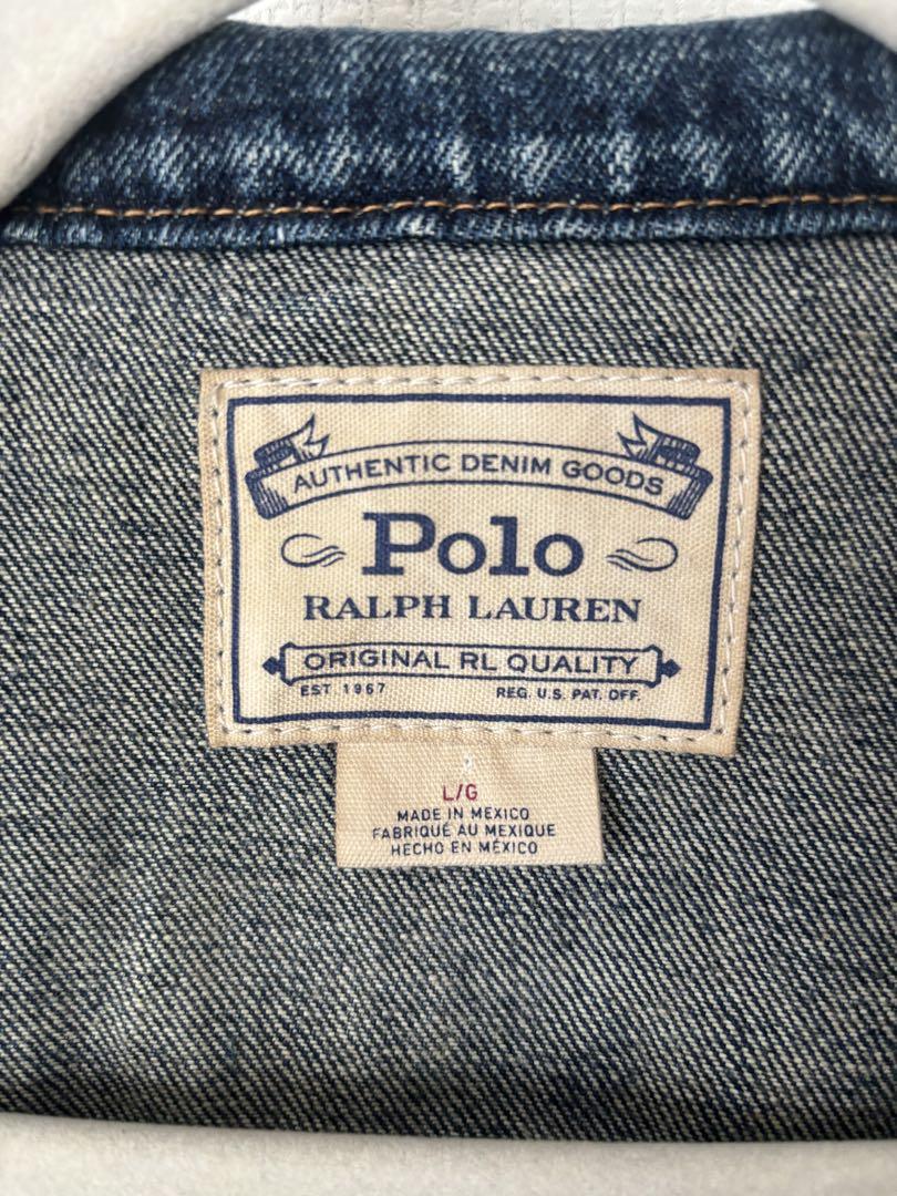 【新品未使用】Polo Ralph Lauren デニムジャケット Lサイズ