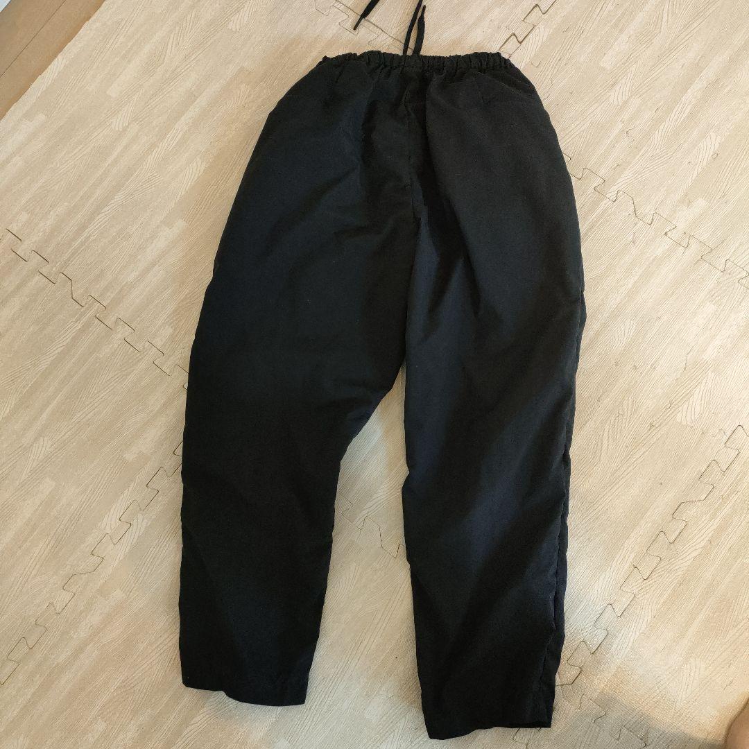 TEATORA packable ブラックパンツ