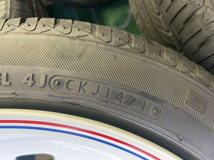 大注目】 IRON HEADデイトナスチール14インチ☆中古155/55R14付! タイヤ/ホイールセット - getvolt.dk 大注目】 IRON HEADデイトナスチール14インチ☆中古155/55R14付! タイヤ/ホイールセット - getvolt.dk