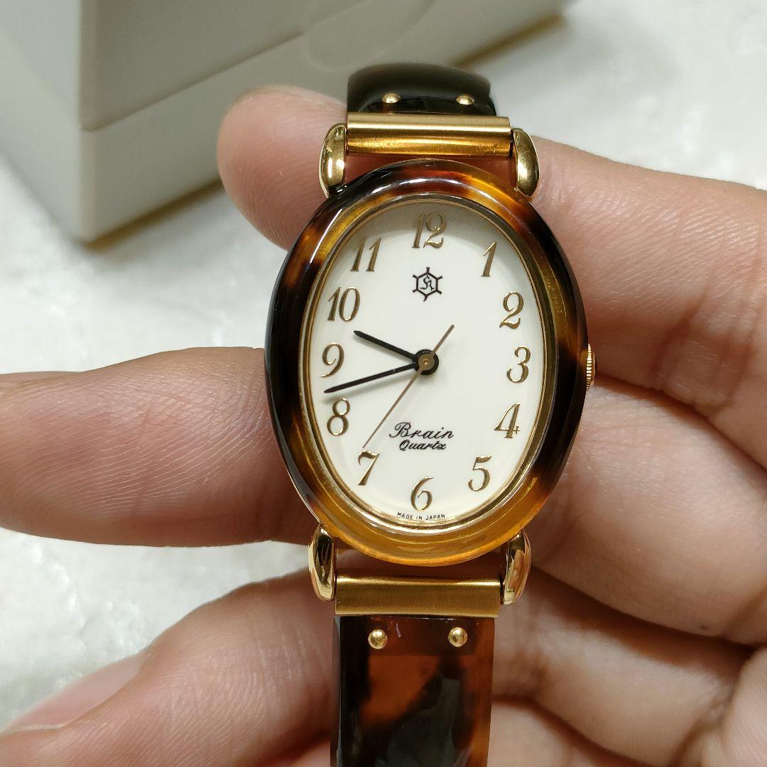 2S91　鼈甲べっ甲　時計　不動品 2S91 鼈甲べっ甲 時計 不動品
