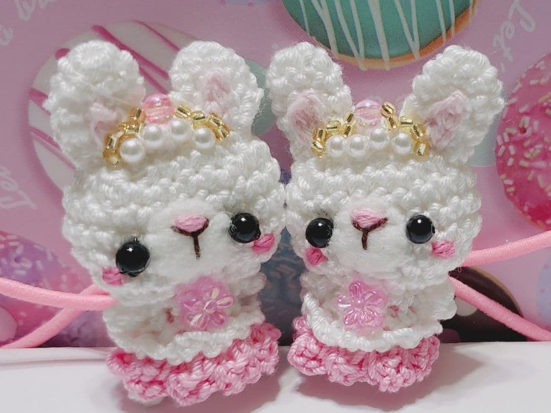 めえmeet様専用ページです★編みぐるみオーダー【ヘアゴム】 めえmeet様専用ページです★編みぐるみオーダー【ヘアゴム】