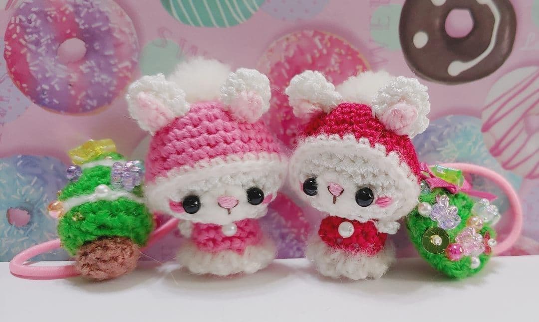 めえmeet様専用ページです★編みぐるみオーダー【ヘアゴム】 めえmeet様専用ページです★編みぐるみオーダー【ヘアゴム】