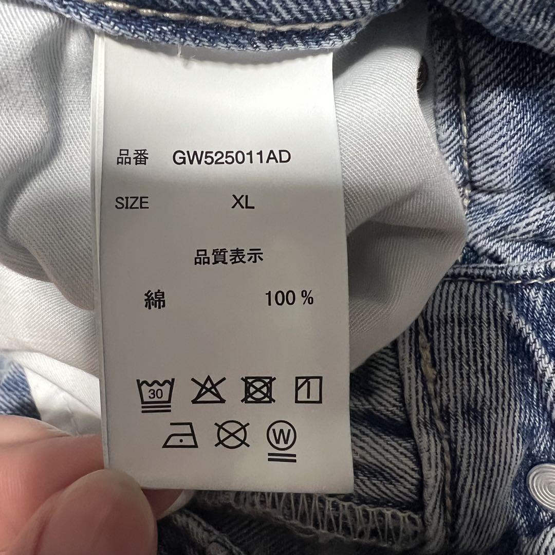 グローバルワーク GOODデニムフレアパンツ XL