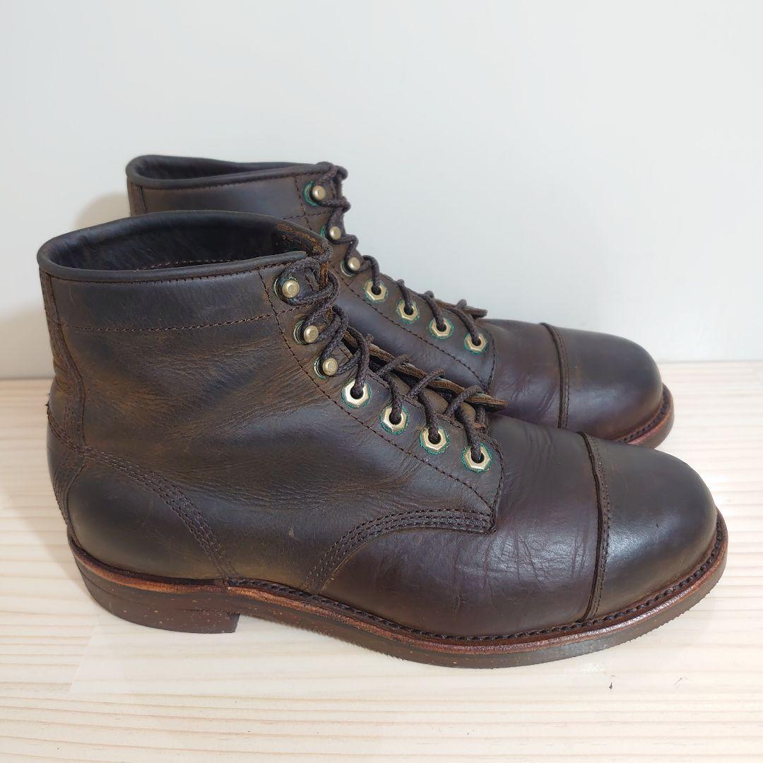 ★超美品★CHIPPEWA ✕ LLBean　　キャップトゥブーツ　９Ｄ　米国製