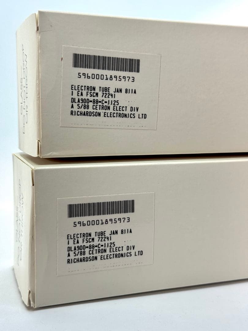 CETRON JAN 811A NOS真空管 ペア CETRON JAN 811A NOS真空管 ペア