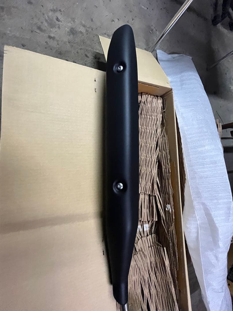 C125 スーパーカブ 純正マフラー JA71 マットアクシスグレーメタリックHonda