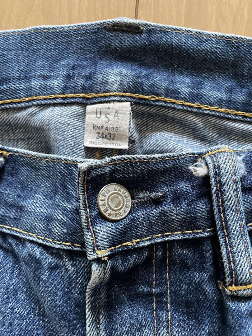 RRL デニムパンツ　USA製