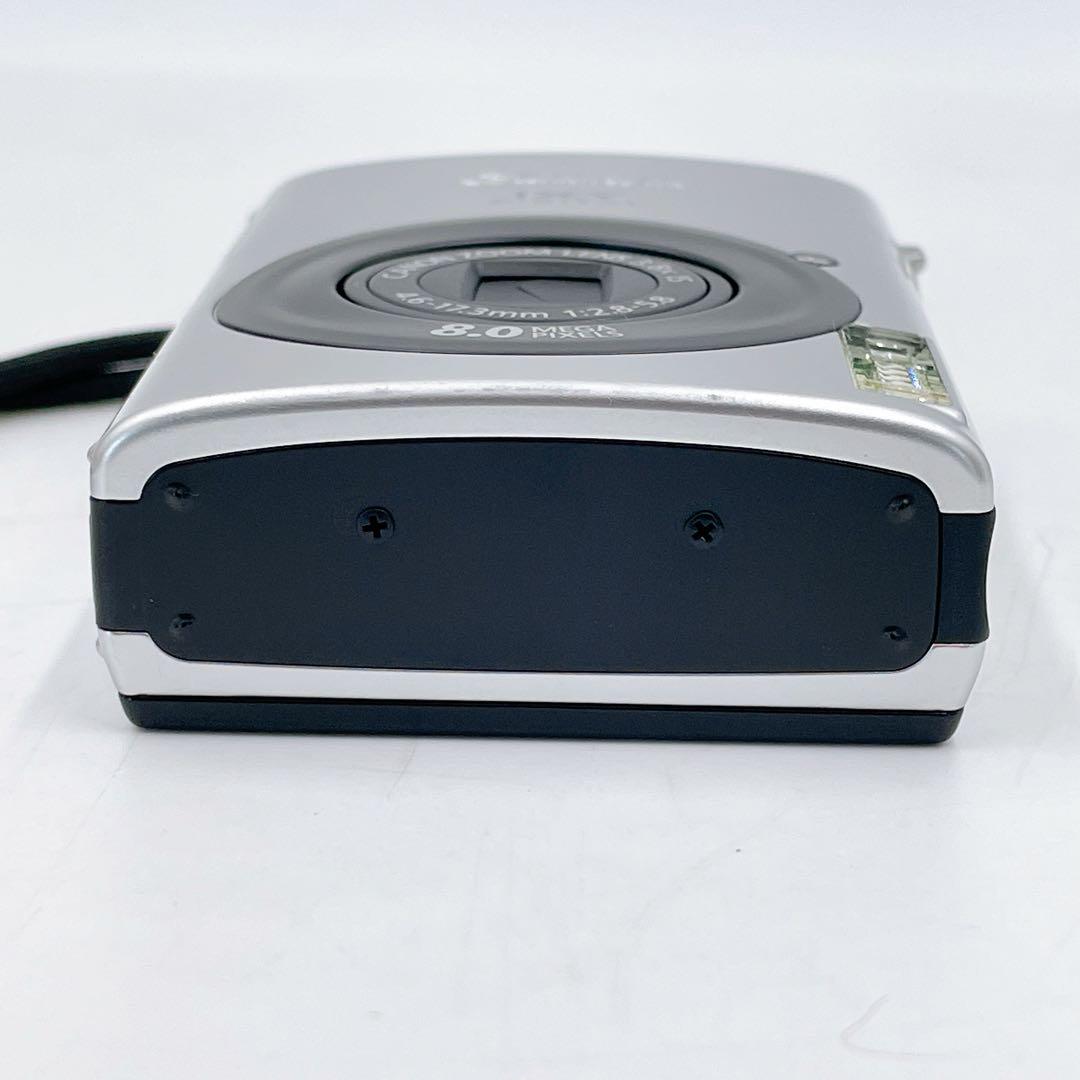 【美品】Canon IXY 910 IS デジカメ シルバー×ブラック